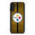 PITTSBURGH STEELERS NFL METAL STRIPE Samsung Galaxy A14 Case Cover