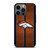 DENVER BRONCOS NFL METAL STRIPE iPhone 13 Pro Case Cover