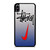 STUSSY X NIKE AIR PENNY iPhone XS Max Case Cover