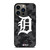 DETROIT TIGERS BASEBALL BLACK CAMO iPhone 13 Pro Case Cover