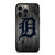 DETROIT TIGERS BASEBALL MLB WOOD LOGO iPhone 13 Pro Case Cover
