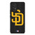 SAN DIEGO BROWN BASEBALL BLACK Samsung Galaxy A53 Case Cover