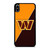 WASHINGTON COMMANDERS NFL FOOTBALL LOGO iPhone XS Max Case Cover