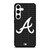 ATLANTA BRAVES BASEBALL BLACK Samsung Galaxy S24 Case Cover ATLANTA BRAVES BASEBALL BLACK Samsung Galaxy S24 Case Cover