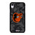 BALTIMORE ORIOLES BASEBALL BLACK CAMO iPhone XR Case Cover
