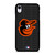 BALTIMORE ORIOLES BASEBALL BLACK iPhone XR Case Cover