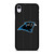 CAROLINA PANTHERS FOOTBALL TEXT iPhone XR Case Cover