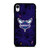CHARLOTTE HORNETS BASKETBALL NBA FIRE iPhone XR Case Cover