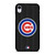 CHICAGO CUBS BASEBALL BLACK iPhone XR Case Cover