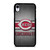 CINCINNATI RED MLB BASEBALL METAL iPhone XR Case Cover