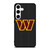 WASHINGTON COMMANDERS FOOTBALL TEXT Samsung Galaxy S24 Case Cover
