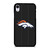 DENVER BRONCOS FOOTBALL TEXT iPhone XR Case Cover