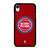 DETROIT PISTONS BASKETBALL NBA iPhone XR Case Cover