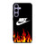 NIKE SWOOSH IN FLAMES Samsung Galaxy S24 Plus Case Cover
