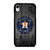 HOUSTON ASTROS BASEBALL MLB WOOD LOGO iPhone XR Case Cover