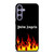PALM ANGELS GRAFFITI FLAMES Samsung Galaxy S24 Plus Case Cover