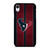 HOUSTON TEXANS NFL METAL STRIPE iPhone XR Case Cover