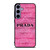 PRADA PINK DIAMOND Samsung Galaxy S24 Plus Case Cover