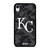 KANSAS CITY ROYALS BASEBALL BLACK CAMO iPhone XR Case Cover