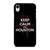 KEEP CALM AND GO HOUSTON ROCKETS iPhone XR Case Cover