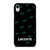 LACOSTE LOGO PATTERN iPhone XR Case Cover