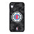 LOS ANGELES CLIPPERS BLACK CAMO iPhone XR Case Cover LOS ANGELES CLIPPERS BLACK CAMO iPhone XR Case Cover