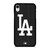 LOS ANGELES DODGERS BASEBALL BLACK iPhone XR Case Cover