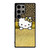 HELLO KITTY GOLD GLITTER LEOPARD Samsung Galaxy S24 Ultra Case Cover