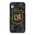 LOS ANGELES FC MLS BLACK CAMO iPhone XR Case Cover LOS ANGELES FC MLS BLACK CAMO iPhone XR Case Cover