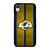 LOS ANGELES RAMS NFL METAL STRIPE iPhone XR Case Cover