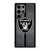 LAS VEGAS RAIDERS NFL METAL STRIPE Samsung Galaxy S24 Ultra Case Cover