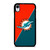 MIAMI DOLPHINS NFL FOOTBALL LOGO iPhone XR Case Cover