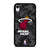 MIAMI HEAT BLACK CAMO iPhone XR Case Cover
