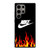 NIKE SWOOSH IN FLAMES Samsung Galaxy S24 Ultra Case Cover