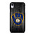 MILWAUKEE BREWERS MLB BASEBALL WOODEN LOGO iPhone XR Case Cover