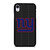 NEW YORK GIANTS FOOTBALL TEXT iPhone XR Case Cover