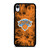 NEW YORK KNICKS BASKETBALL NBA FIRE iPhone XR Case Cover