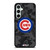 CHICAGO CUBS BASEBALL BLACK CAMO Samsung Galaxy S23 FE Case Cover