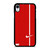 NIKE LOGO RED STRIPE iPhone XR Case Cover