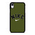 NIKE SWOOSH VINTAGE ARMY iPhone XR Case Cover NIKE SWOOSH VINTAGE ARMY iPhone XR Case Cover