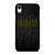 NIRVANA ROCK BAND WOODEN LOGO iPhone XR Case Cover