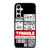 FRAGILE STAMP BARCODE LABELS Samsung Galaxy S23 FE Case Cover