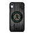 OAKLAND ATHLETICS BASEBALL MLB WOOD LOGO iPhone XR Case Cover