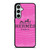 HERMES PARIS PINK LEATHER Samsung Galaxy S23 FE Case Cover