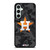 HOUSTON ASTROS BASEBALL BLACK CAMO Samsung Galaxy S23 FE Case Cover