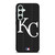 KANSAS CITY ROYALS BASEBALL BLACK Samsung Galaxy S23 FE Case Cover
