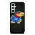 KANSAS JAYHAWKS LOGO CARBON Samsung Galaxy S23 FE Case Cover