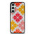 KATE SPADE JACQUARD PINK YELLOW Samsung Galaxy S23 FE Case Cover