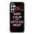 KEEP CALM AND GO MIAMI HEAT Samsung Galaxy S23 FE Case Cover