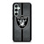 LAS VEGAS RAIDERS NFL METAL STRIPE Samsung Galaxy S23 FE Case Cover
